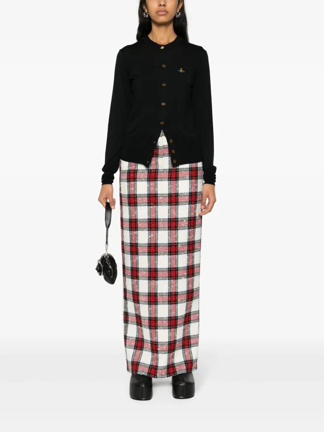 Vivienne Westwood Bea logo-embroidered cardigan, photo 2 of 2 from FARFETCH