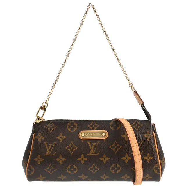 Louis Vuitton Monogram Eva 2way Shoulder Handbag M95567 in Coated canvas from AMORE Vintage Tokyo