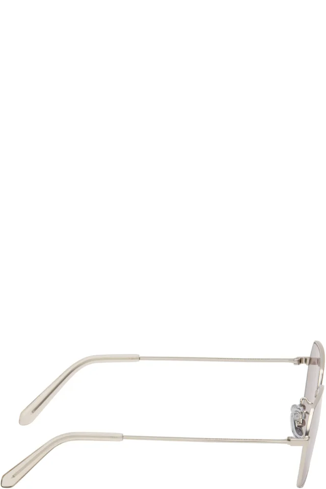 RETROSUPERFUTURE Silver Balarm Sunglasses, photo 2 of 4 from SSENSE
