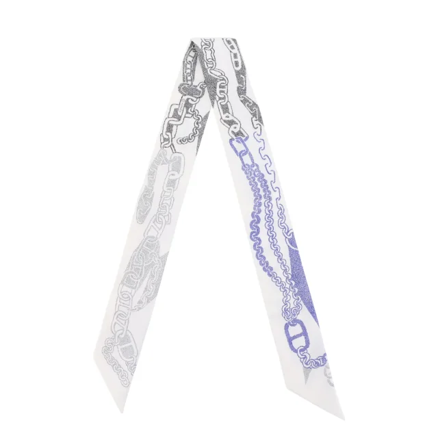 Hermès Twilly Boucles et Maillons Gray Purple from Ginza Xiaoma