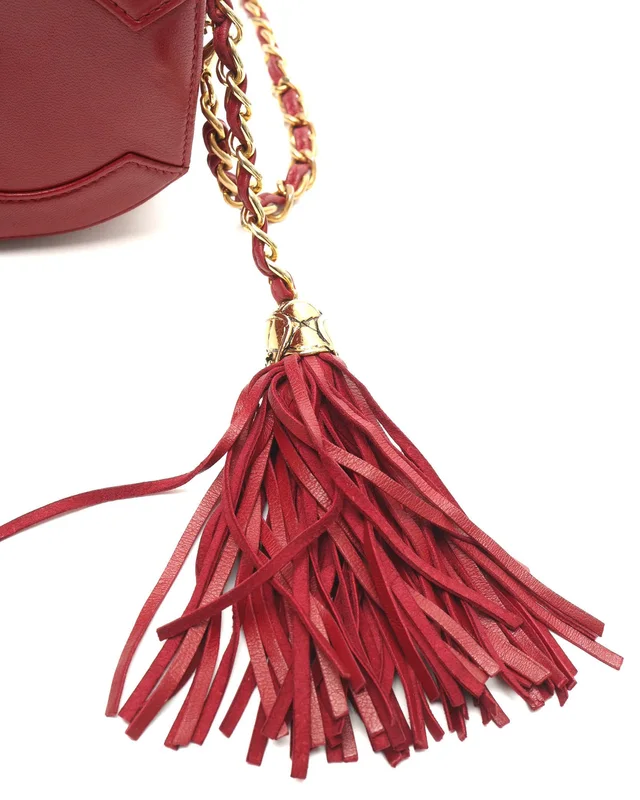 Chanel Small CC Tassel Camera Bag in Leather from A Retro Tale, photo 7 of 13