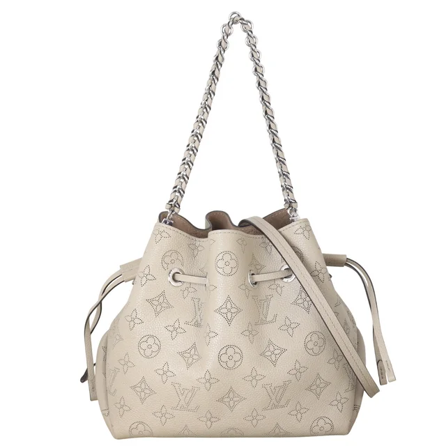 Louis Vuitton Bella Bucket Bag Mahina in Calfskin from Luxe.It.Fwd