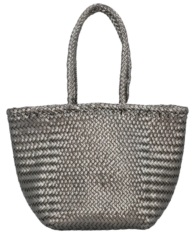 Dragon Diffusion Grace Basket Small Leather Top Handle Bag, image 1 of 1 from Rue La La