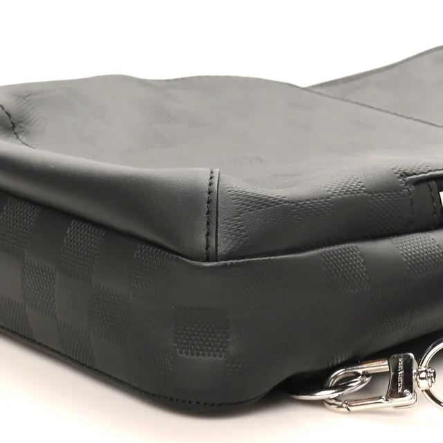 Louis Vuitton Damier Infini Avenue Sling Bag Onyx in Nylon from FASHIONPHILE, photo 9 of 9
