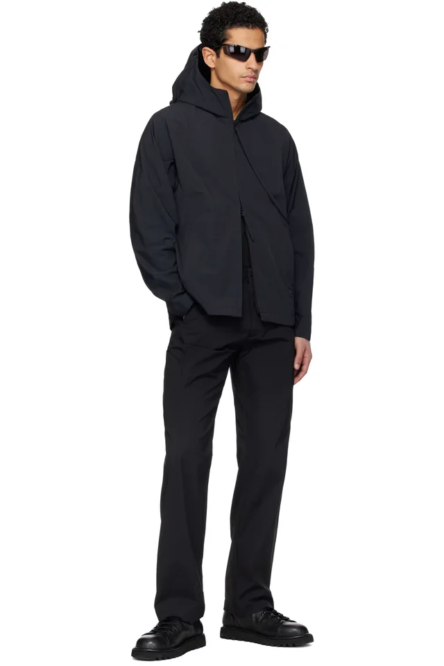 POST ARCHIVE FACTION (PAF) Black Opening Jacket, photo 5 of 5 from SSENSE