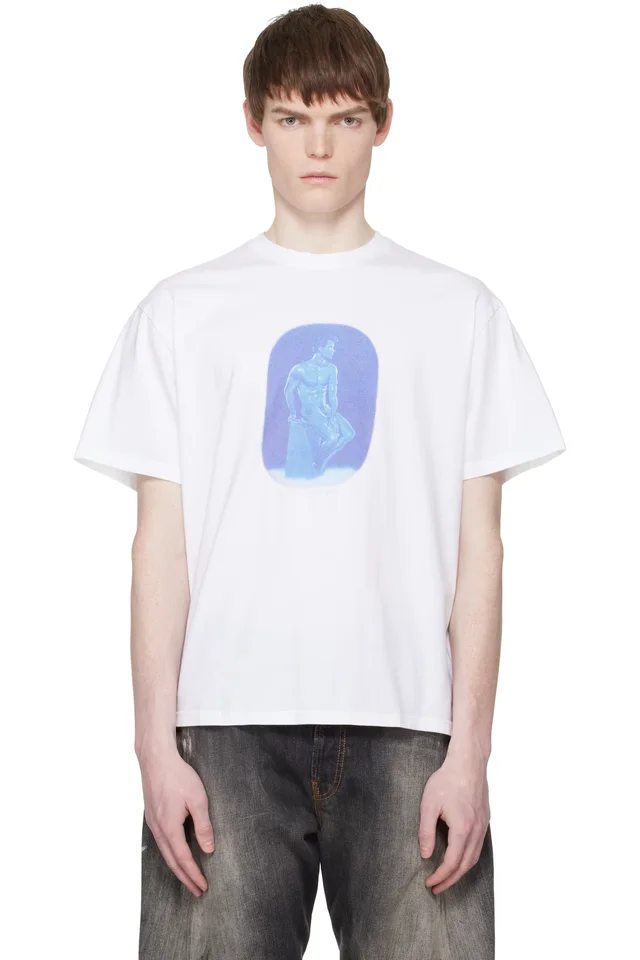 Carne Bollente White Sadao Hasegawa Alone T-shirt, image 1 of 1 from SSENSE