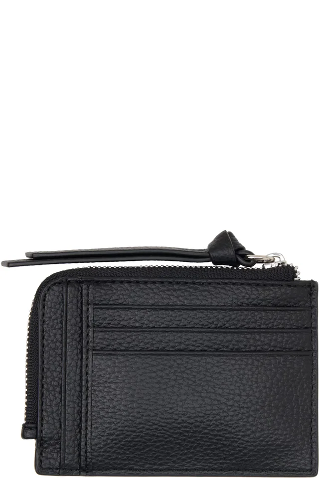 Vivienne Westwood Black Zip Card Holder, photo 2 of 2 from SSENSE