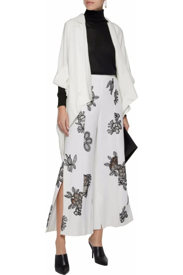 Roland Mouret Paneled Cutout Cotton-Blend Jacket, photo 2 of 4 from THE OUTNET