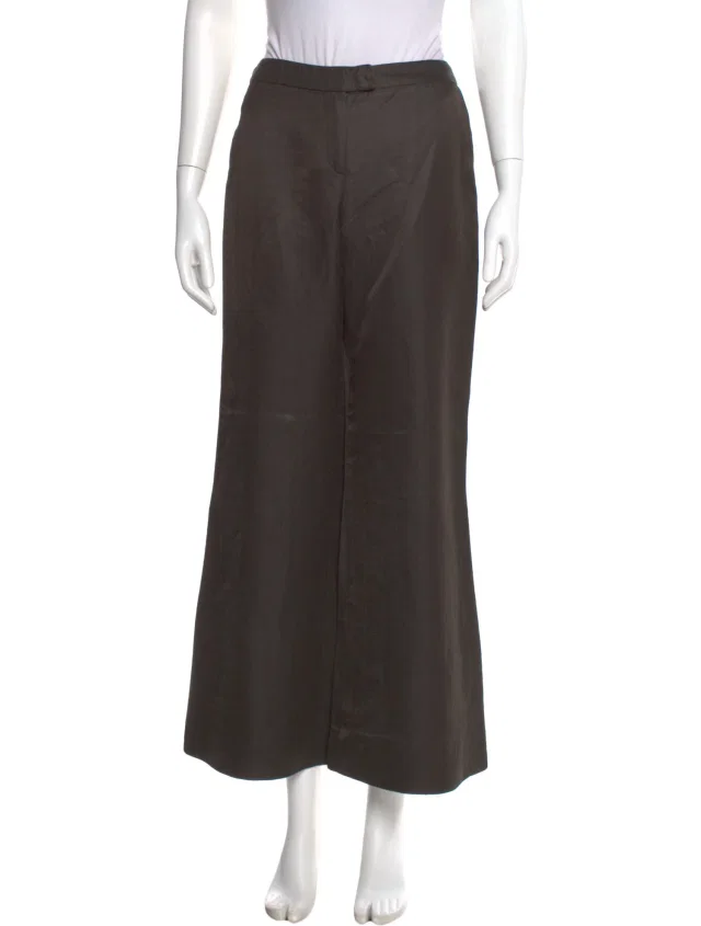 Giorgio Armani Wide Leg Pants in gray from The RealReal