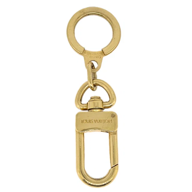 Louis Vuitton Anokre Bag Charm Key Holder Gold M62694 Small Good in Gold from AMORE Vintage Tokyo