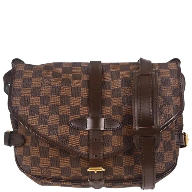 Louis Vuitton 2007 Damier Saumur 30 Messenger Shoulder Bag N48081 in Canvas from AMORE Vintage Tokyo