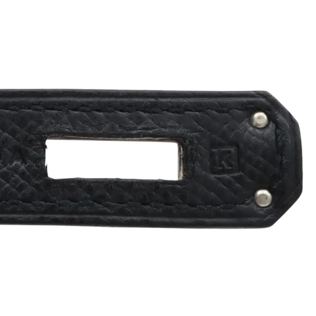 Hermès 2007 Birkin 30 Black in Black Epsom leather from VINTAGE QOO TOKYO, photo 13 of 15