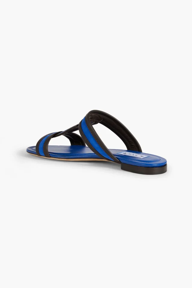 Tod's Suede and Leather Sandals, photo 3 of 4 from THE OUTNET