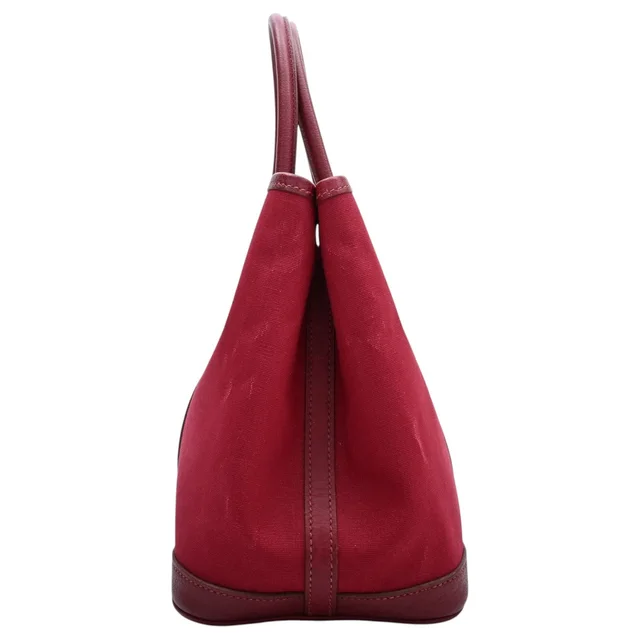 Hermès 2005 Garden Party TPM Rouge H in Burgundy from VINTAGE QOO TOKYO, photo 2 of 2