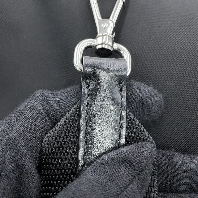 Prada Re-Nylon 2WAYHandbag Black1BG354_RV44_F0002_V_B1M Nylon in Nylon from GALLERY RARE, photo 9 of 14