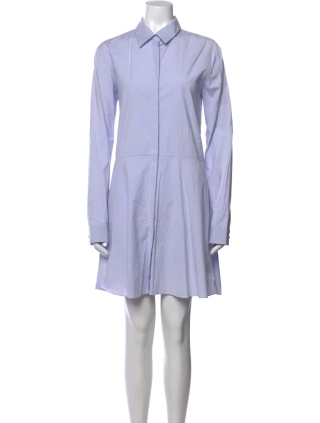 The Row Mini Dress in blue from The RealReal