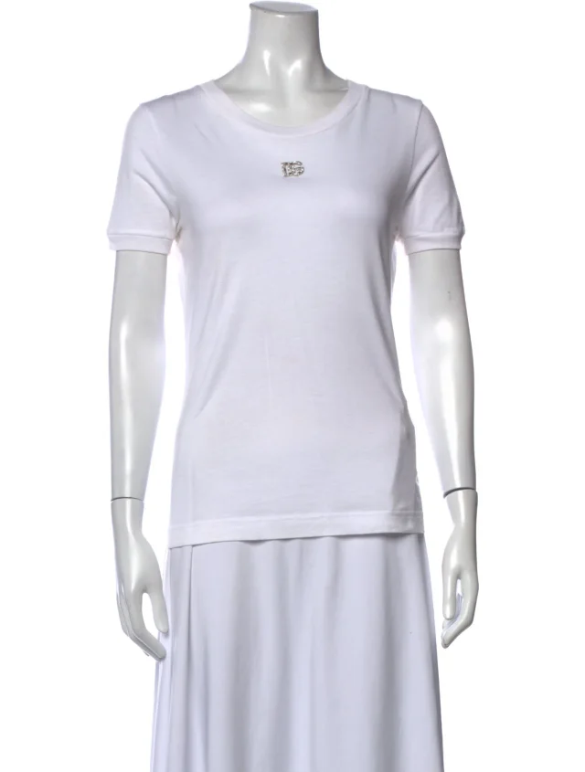 Dolce & Gabbana Crew Neck Short Sleeve T-Shirt from The RealReal
