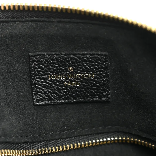 Louis Vuitton Empreinte Monogram Giant Speedy Bandouliere 25 Black in Black Leather from FASHIONPHILE, photo 6 of 9