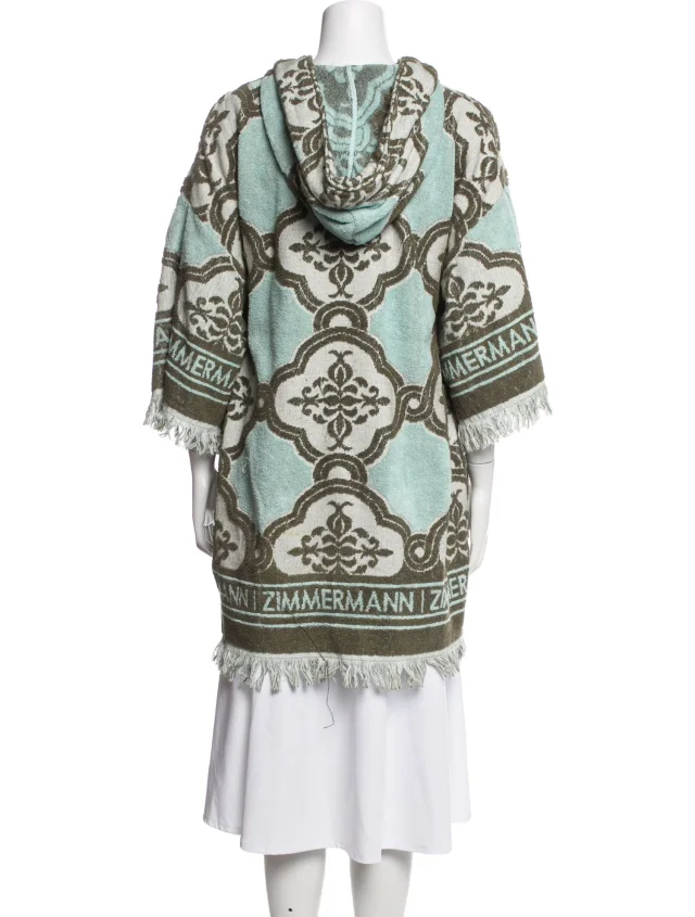 Zimmermann Patterned Jacket in green|blue from The RealReal, photo 3 of 3