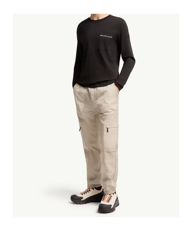Moncler Logo Cotton Long Sleeve T-Shirt, photo 4 of 6 from SENSER