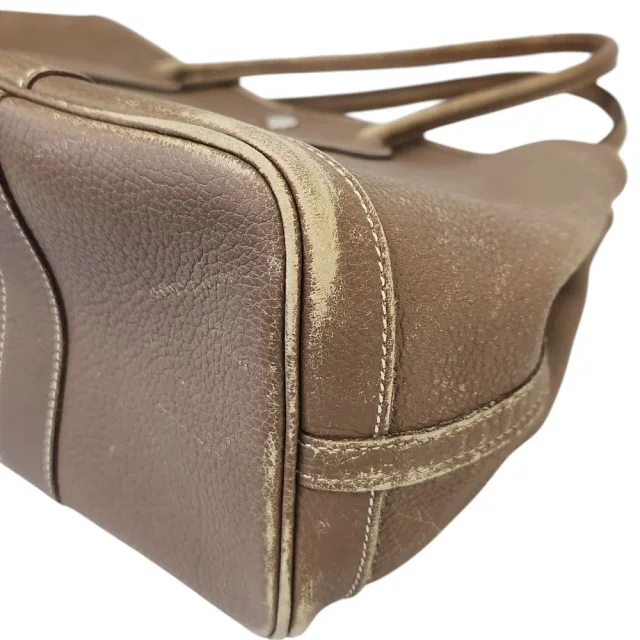 Hermès Garden PartyTPM Negonda Handbag in Beige Calfskin from LuxUness, photo 10 of 16