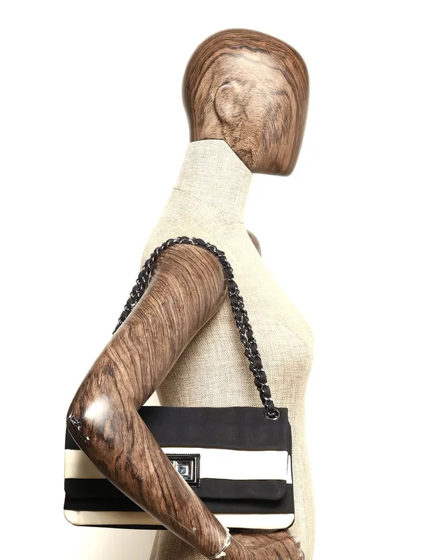 Chanel 2.55 Striped Reissue Flap Bag from A Retro Tale, photo 14 of 14