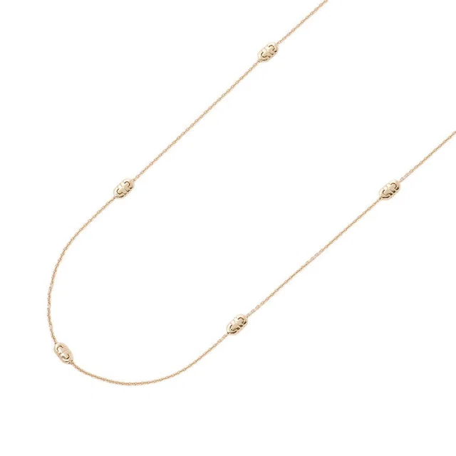 Bvlgari Parentesi 11 Motif Necklace 18K Yellow Gold in Yellow from GALLERY RARE
