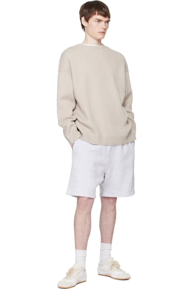 Entire Studios Gray Standard Sweat Shorts, photo 4 of 4 from SSENSE