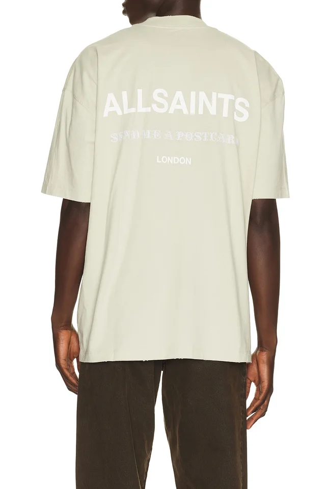 ALLSAINTS Dreamer Crew Neck Tee in Powdered Green, photo 2 of 4 from REVOLVE (Canada)