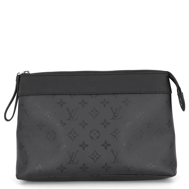 Louis Vuitton Pochette Voyage Souple NoirM26741 MonogramMidnight from GALLERY RARE
