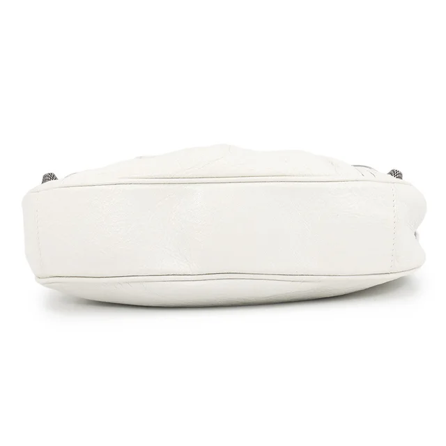 Balenciaga Le Cagoule Shoulder Bag White6713091VG9Y9104 Leather Size XS in Leather from GALLERY RARE, photo 3 of 4
