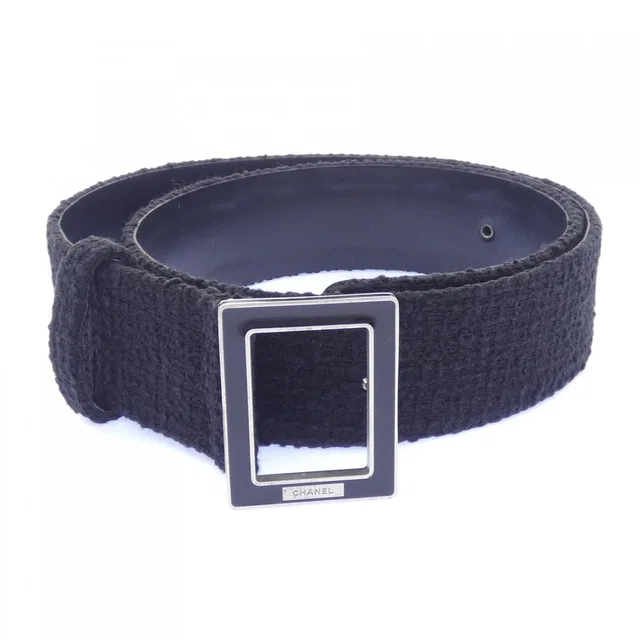 Chanel Belt Black in Black from The Reluxe
