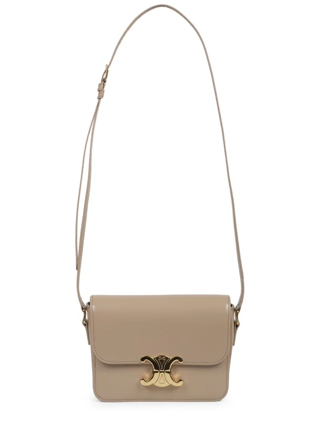 Celine Shoulder Bag — Beige Calfskin in Beige Calfskin from HEWI