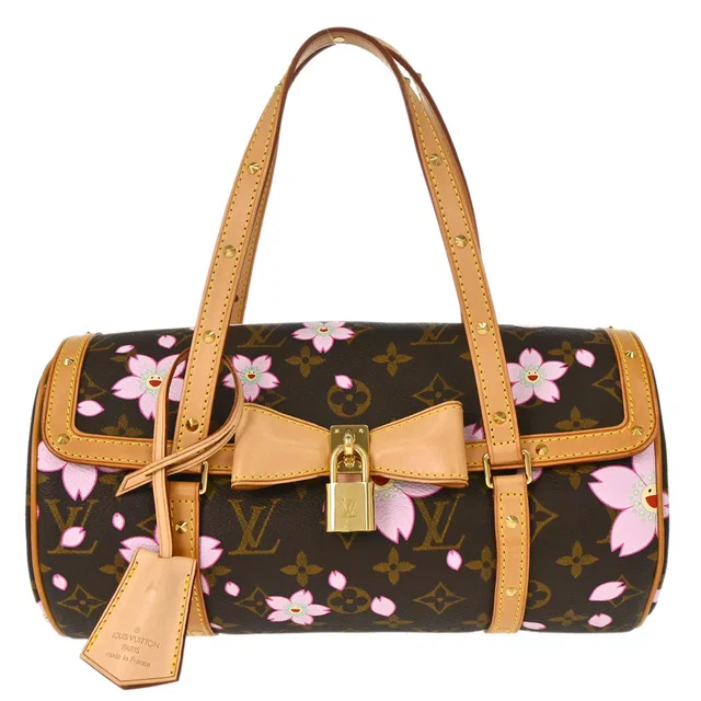 Louis Vuitton 2008 Monogram Cherry Blossom Papillon Handbag M92009 in Canvas from AMORE Vintage Tokyo