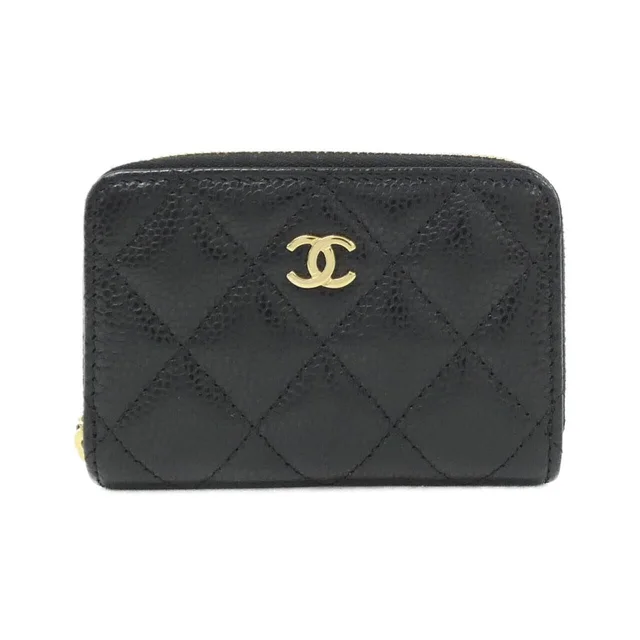 Chanel Timeless Classic Line Coin Case in Caviar leather from The Reluxe