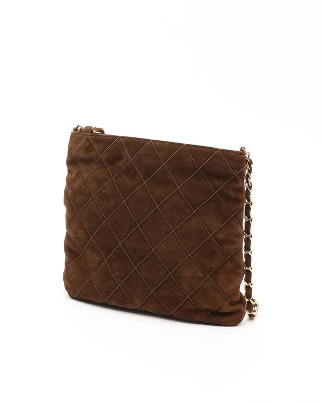 Chanel CC Fringe Chain Bag in Suede from A Retro Tale, photo 3 of 10
