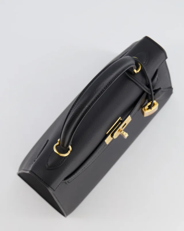 Hermès Kelly 25 Sellier Bag in Black Epsom leather from Sellier, photo 18 of 24