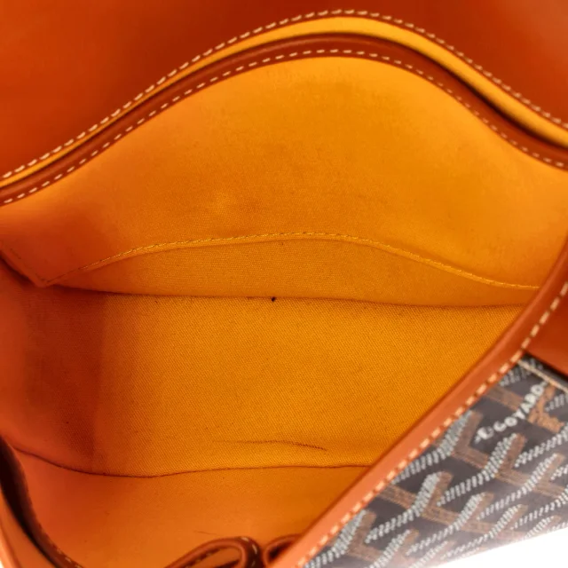 Goyard Belvedere II Messenger Bag Coated Canvas PM in brown|red Coated canvas from Rebag, photo 5 of 7