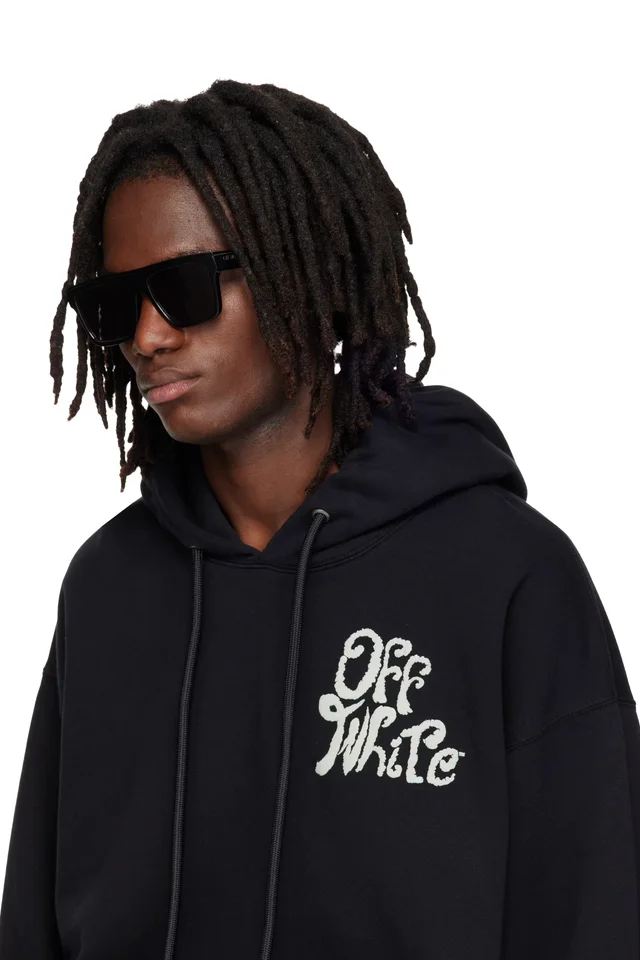 Off-White Black Warwick Sunglasses, photo 4 of 4 from SSENSE