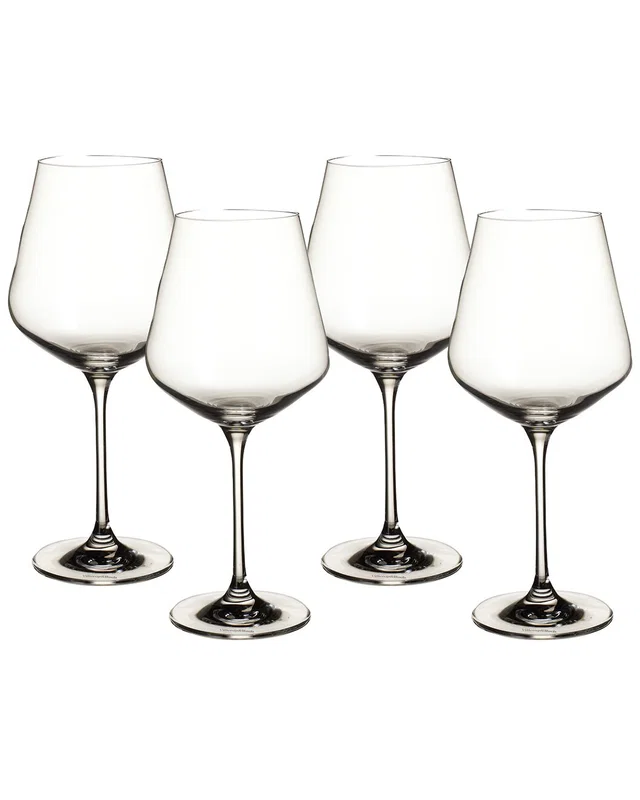 Villeroy & Boch Set of 4 La Divina Red Wine Glasses, image 1 of 1 from Rue La La