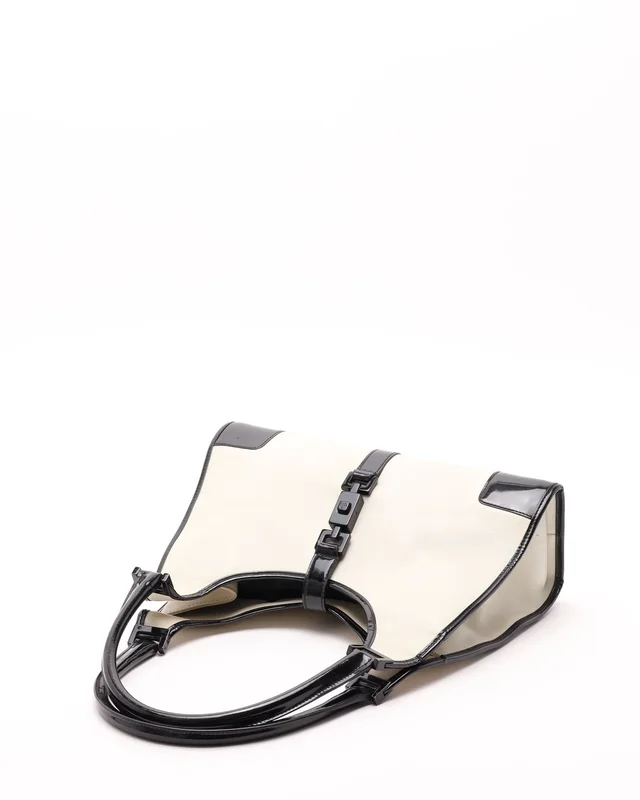 Gucci GG Jackie Bardot Bag in Denim from A Retro Tale, photo 5 of 9