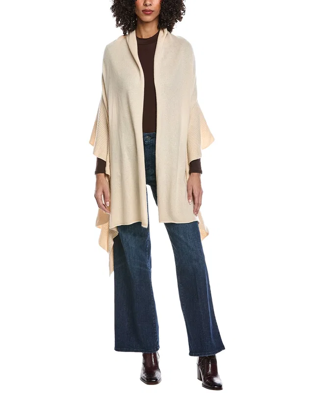 Portolano Ribbed Cashmere Wrap, image 1 of 1 from Rue La La