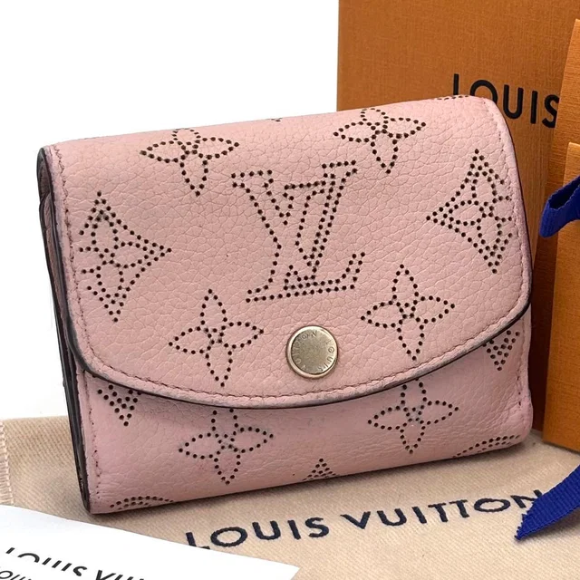 Louis Vuitton Mahina Portefeuille Iris XS Trifold Wallet Mini in Leather from The Reluxe