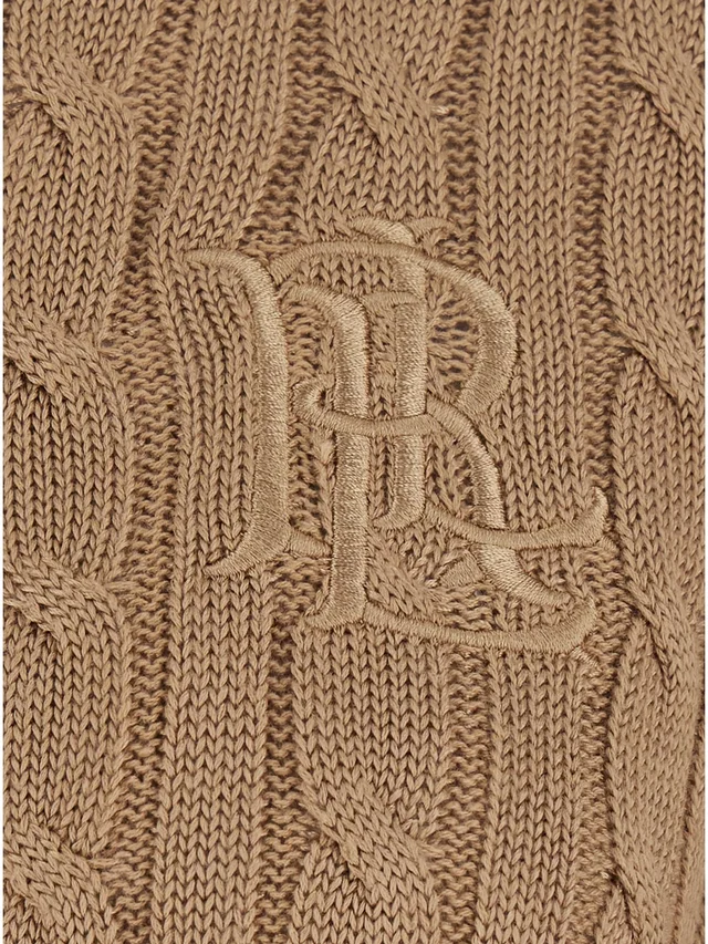Lauren Ralph Lauren Cable Logo Cardigan, photo 3 of 7 from SENSER