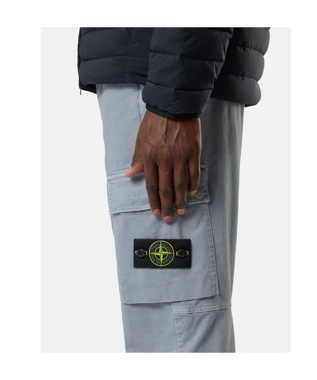 Stone Island Regular-tapered-fit jogger trousers with elastic waist, photo 4 of 5 from SENSER