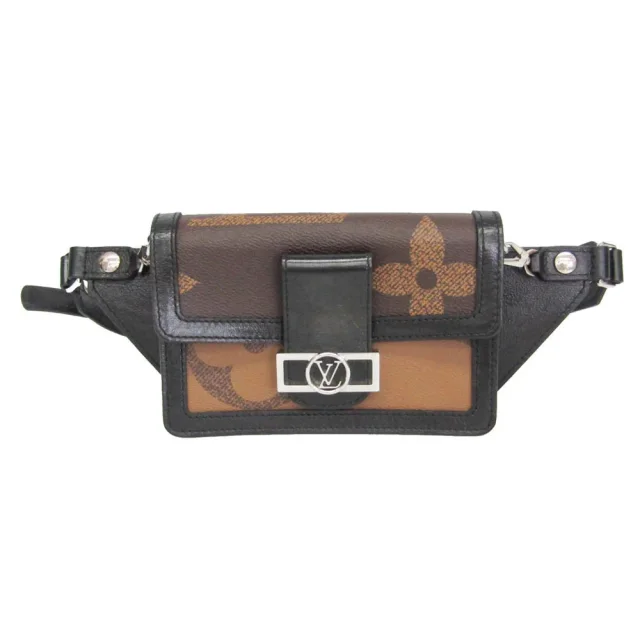 Louis Vuitton Monogram Giant Reverse Bumbag Dauphine M67696 Men,Women Fanny Pack,Sling Bag Beige,Black,Brown in Beige/Black/Brown Monogram Reverse from Elady
