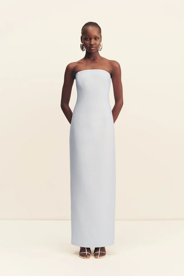 Shona Joy OTIS STRAPLESS PANELLED MAXI DRESS - SKY from Shona Joy, photo 1 of 1