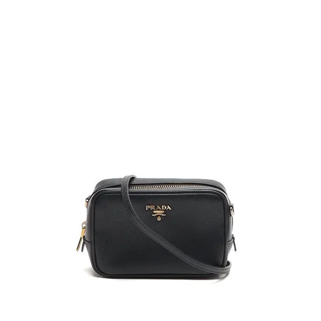 Prada Saffiano Mini Camera Bag in Saffiano leather from A Retro Tale