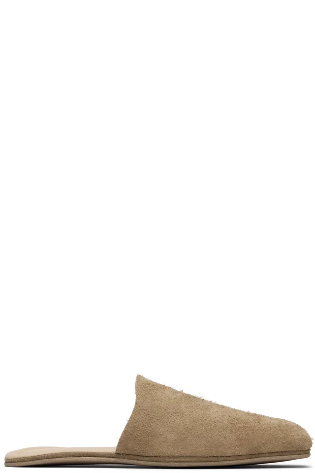 OUR LEGACY Beige Cigarr Slippers, image 1 of 1 from SSENSE
