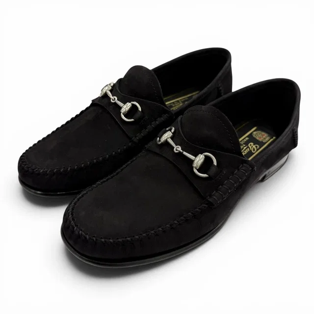 Gucci Loafers Black 35 in Black Suede from The Reluxe
